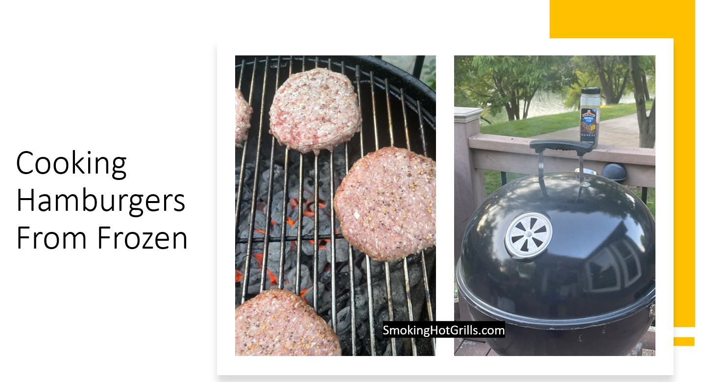 How to grill a burger! In 3 Easy Steps Smoking Hot Grills